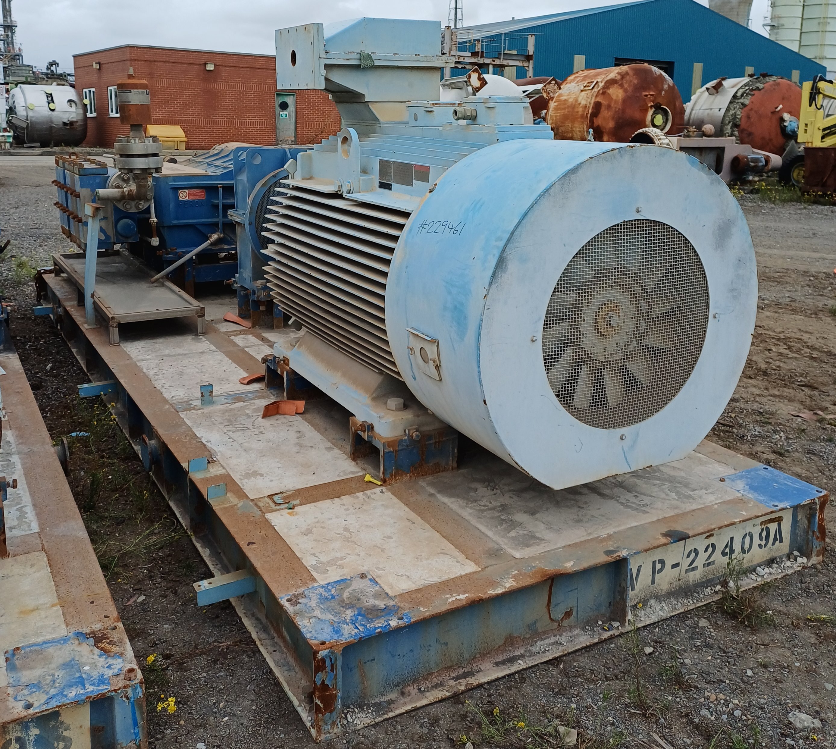 Stainless Steel 316 Peroni Titano 3140/Q (Q53x120) Reciprocating Pump - IPP# 229461