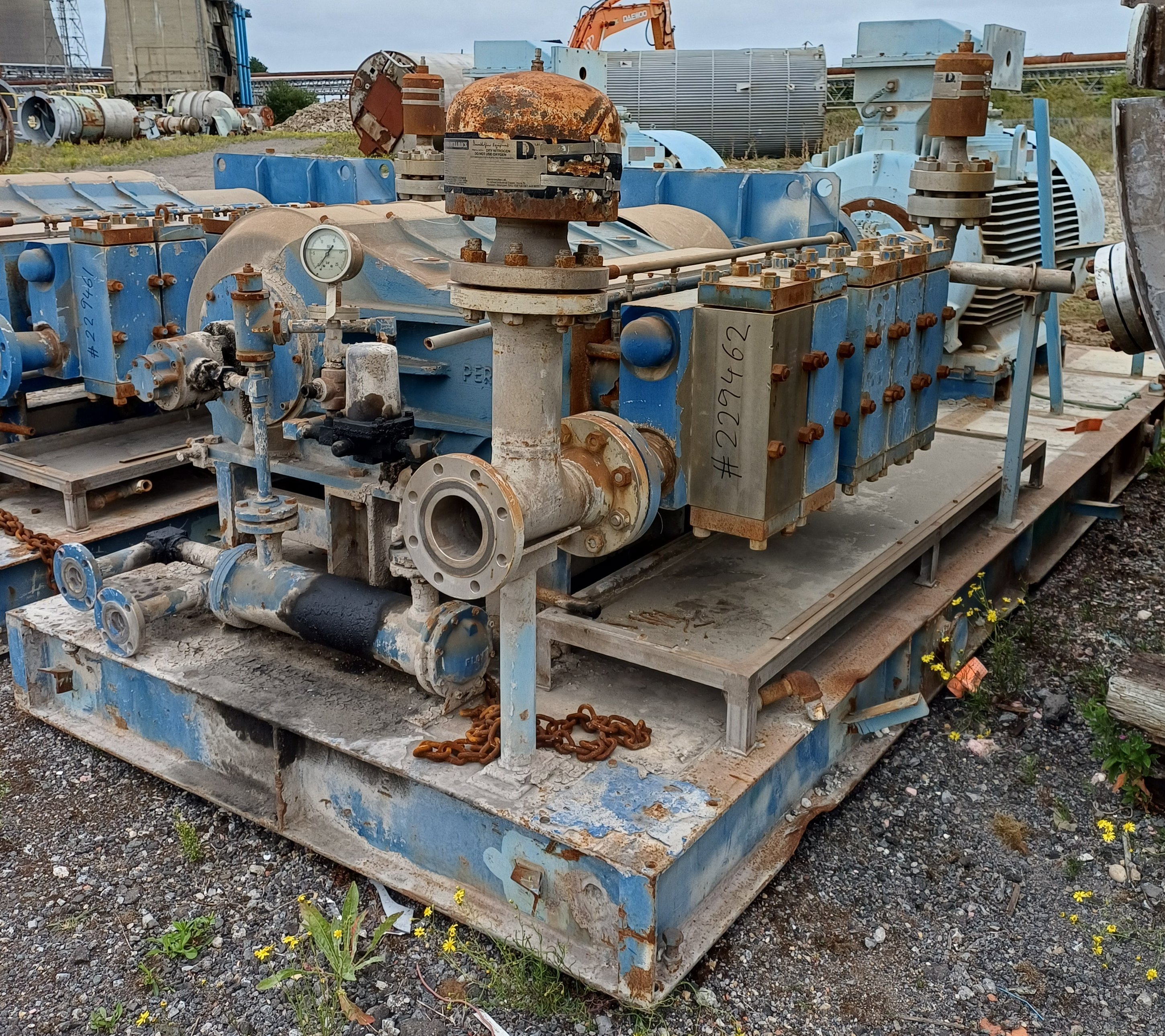 Stainless Steel 316 Peroni Titano 3140/Q (Q53x120) Reciprocating Pump - IPP# 229462