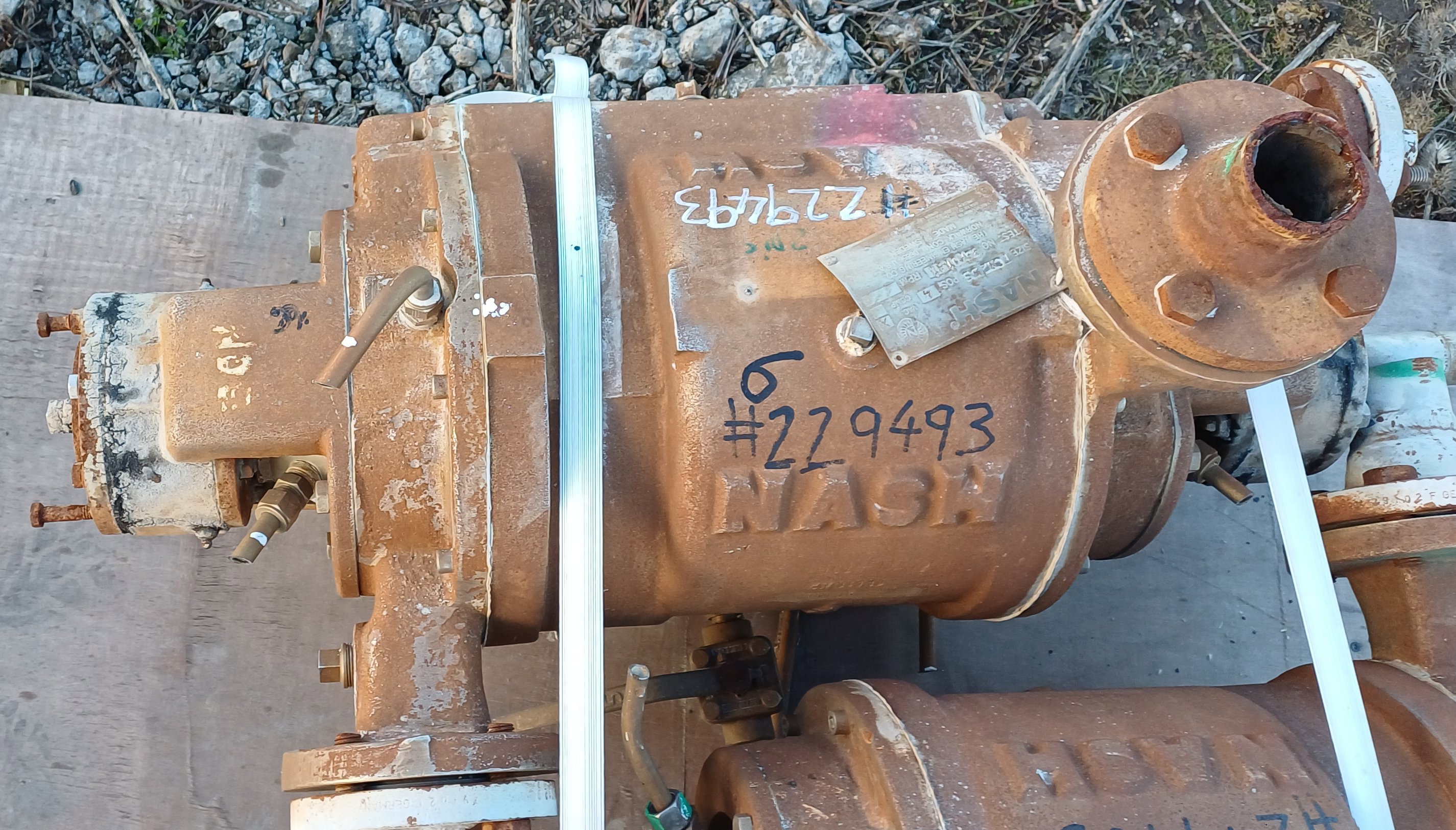 Stainless Steel 316L Nash TCM-2 Pump-Vacuum skid - IPP# 229493