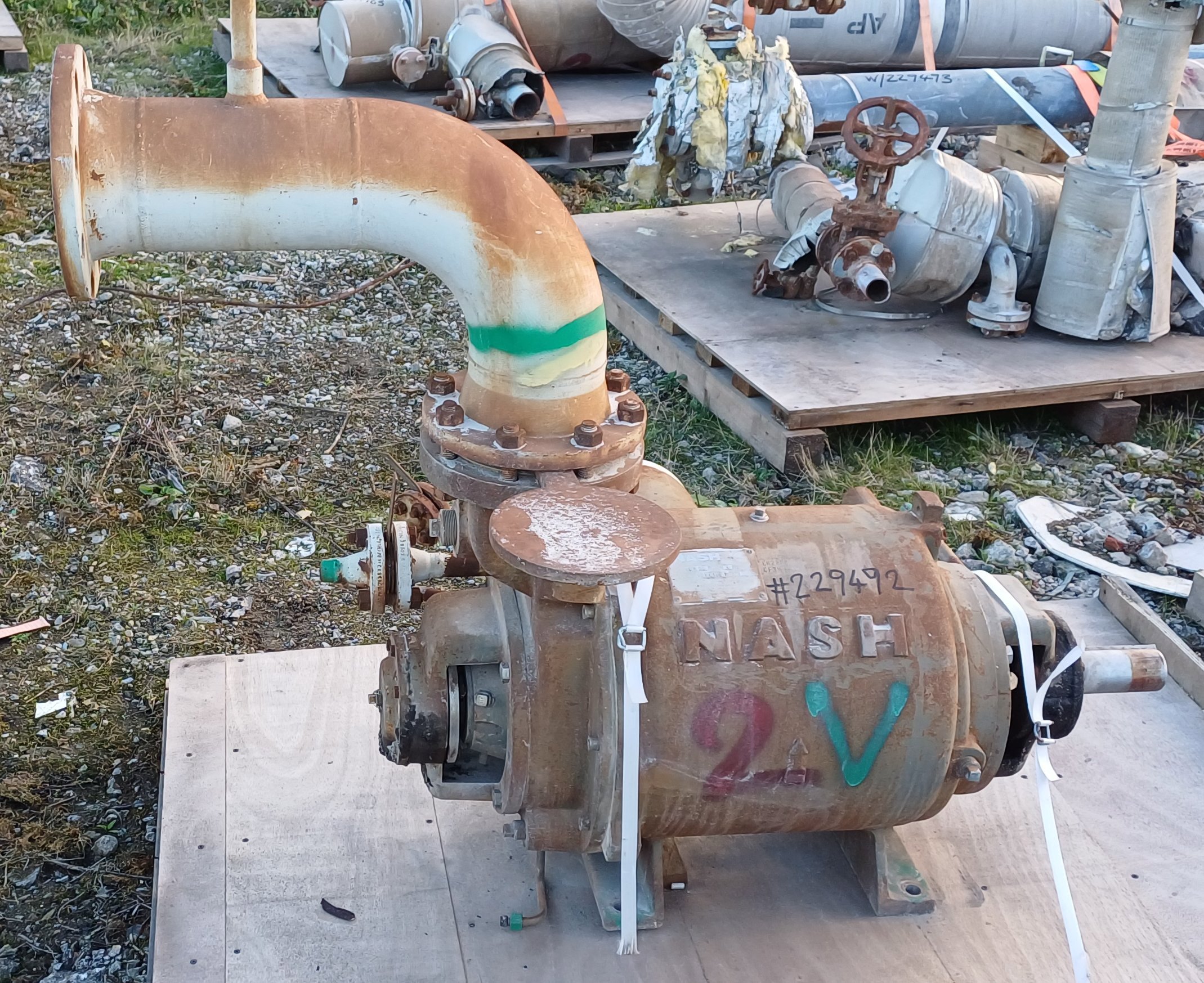 Stainless Steel 304 Nash SC-6 Pump-Vacuum skid - IPP# 229492