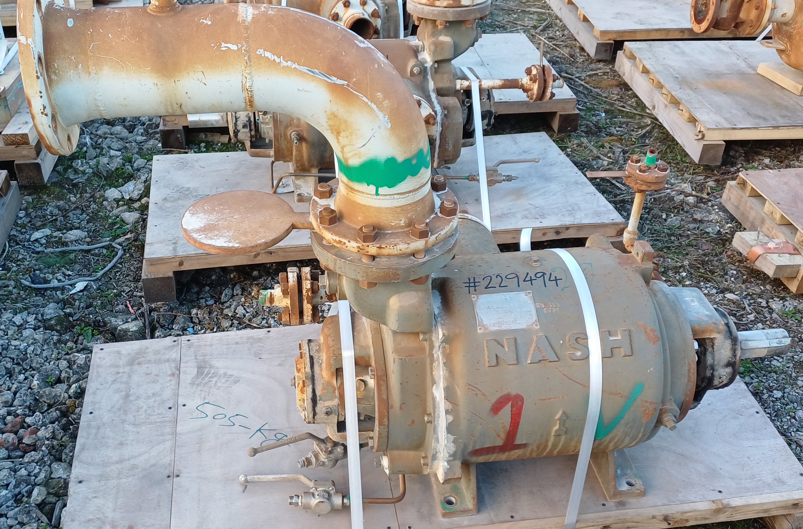 Stainless Steel 304 Nash SC-6 Pump-Vacuum - IPP# 229494