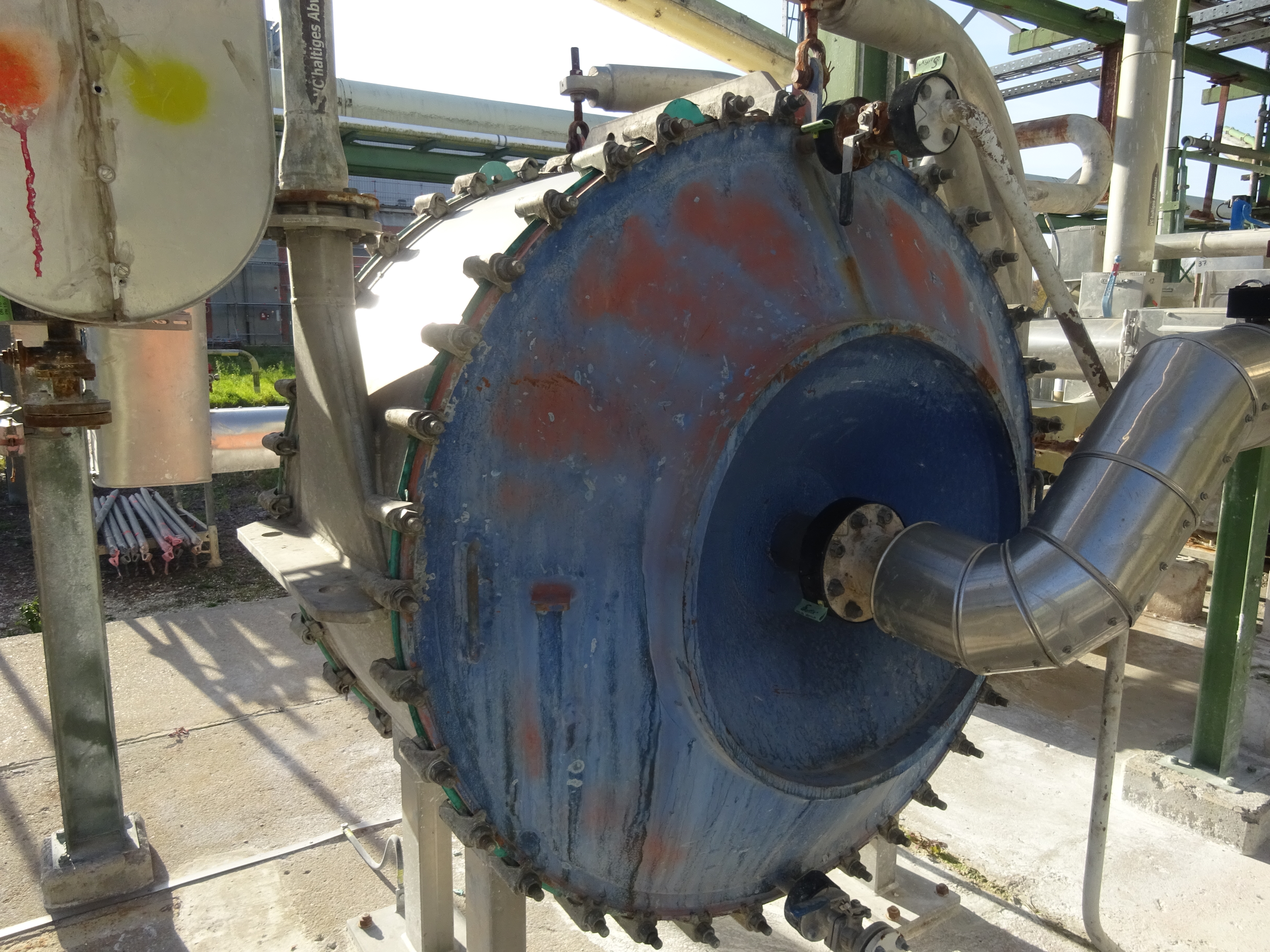  Spiral Heat Exchanger 85.5 m² (920 ft²) Stainless Steel Other For Sale - IPP# 229408