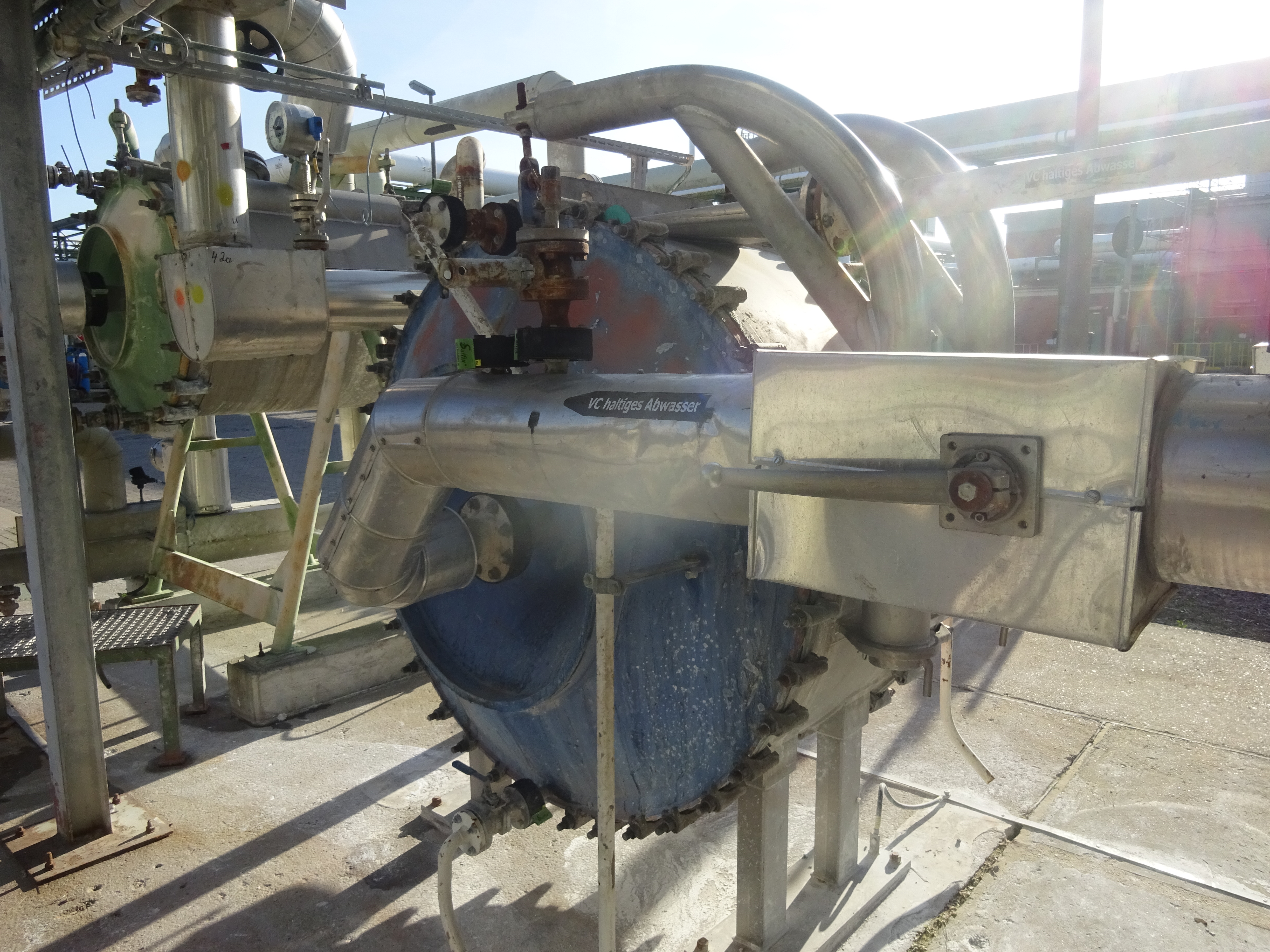 Spiral Heat Exchanger 85.5 m² (920 ft²) Stainless Steel Other For Sale - IPP# 229408