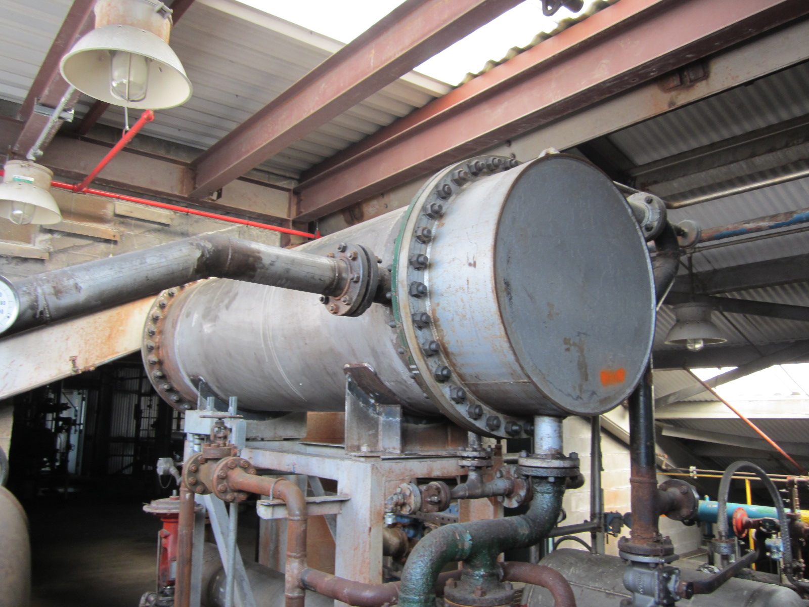 IPP# 220036, 81.6 m² (878 ft²)  Stainless Steel 304 Shell and Tube Heat Exchanger For Sale