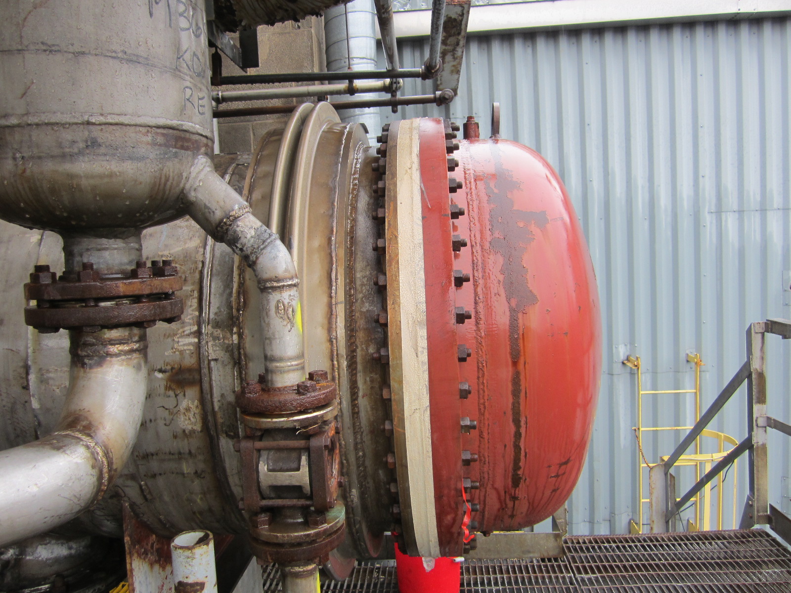 IPP# 220162, 412.9 m² (4,444 ft²)  Stainless Steel 316 Shell and Tube Heat Exchanger For Sale