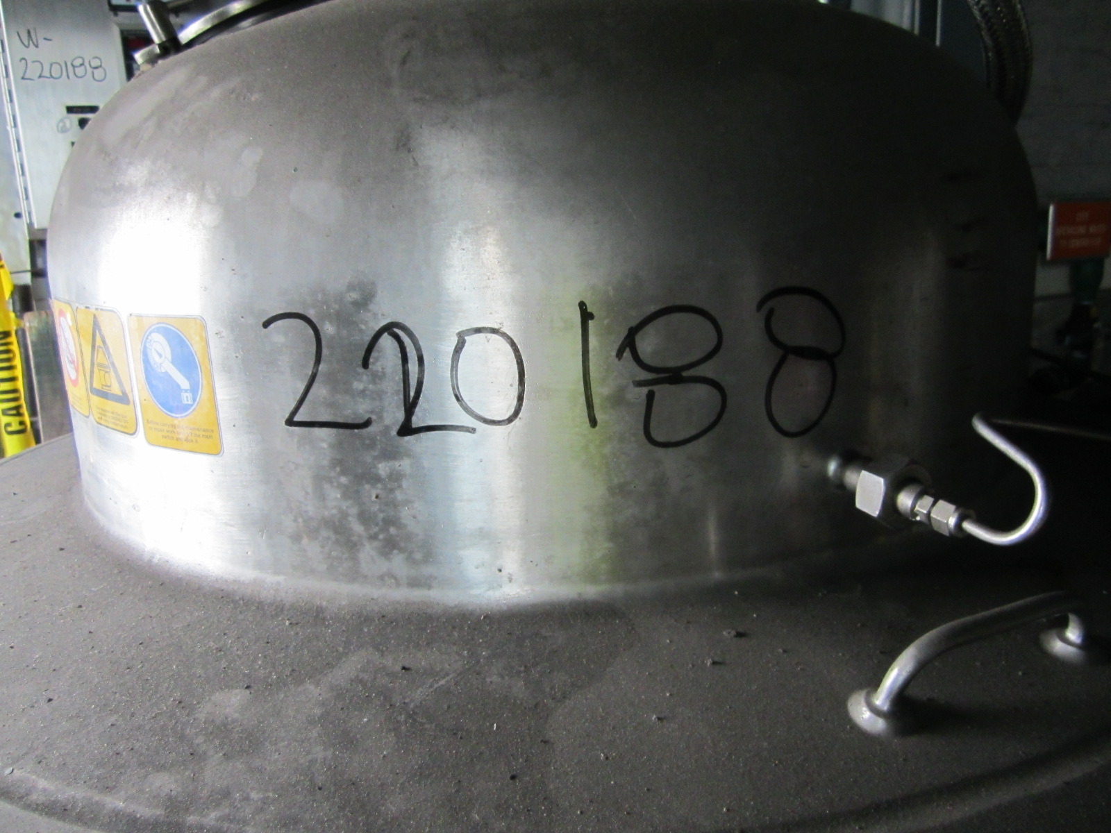 IPP# 220188, 35 kW (46.9 HP)  Stainless Steel 316  Centrifuge-Disc Bowl For Sale