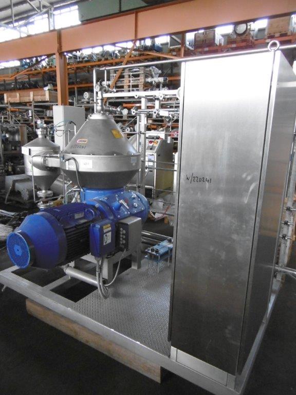 IPP# 220241, 30 kW (40.2 HP)  Stainless Steel Other  Centrifuge-Disc Bowl For Sale