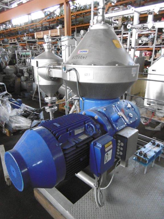 IPP# 220241, 30 kW (40.2 HP)  Stainless Steel Other  Centrifuge-Disc Bowl For Sale