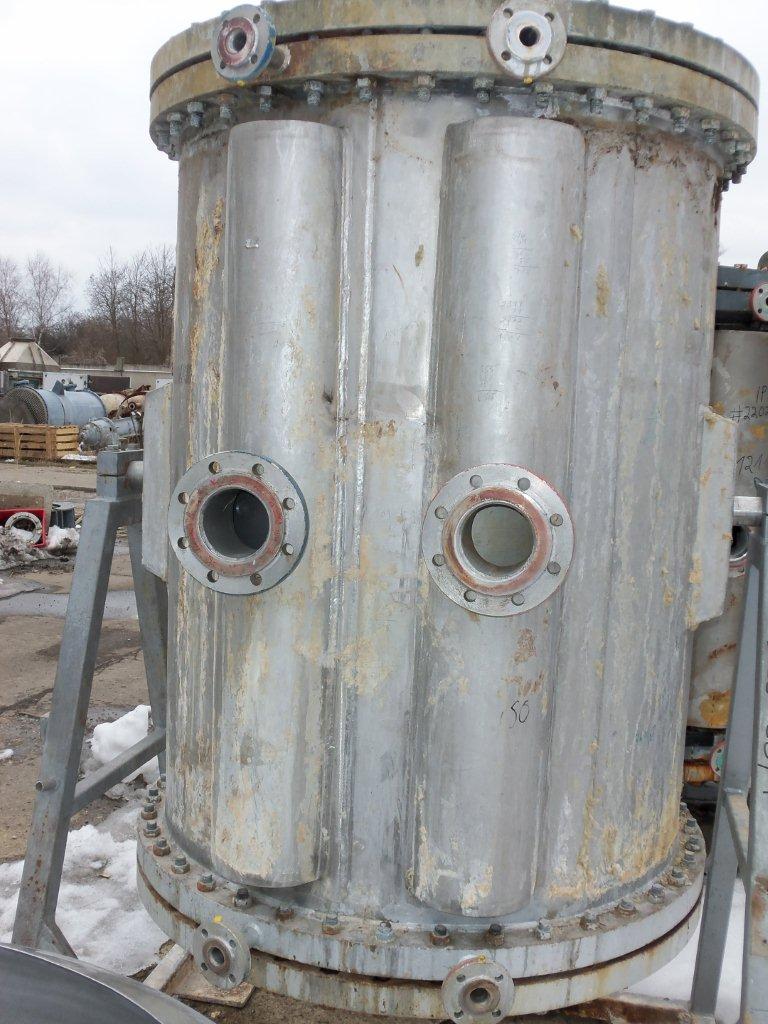 IPP# 220226, 138.5 m² (1,491 ft²)  Stainless Steel 904 Spiral Heat Exchanger For Sale