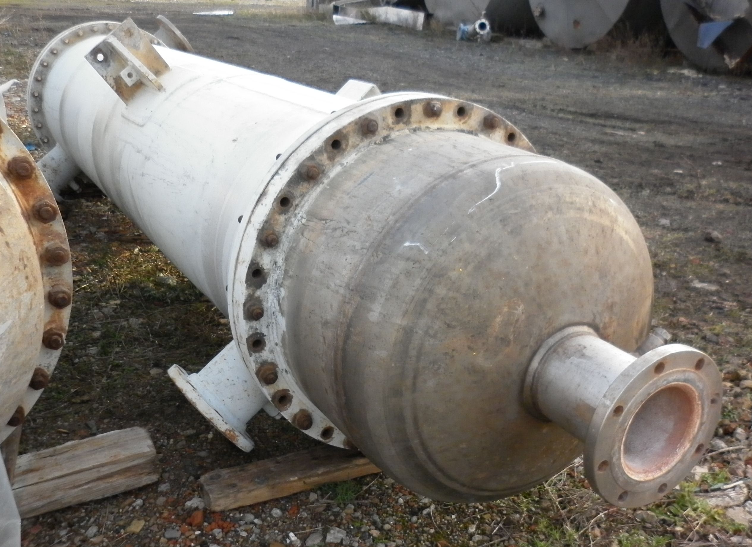 IPP# 220360, 100 m² (1,076 ft²)  Stainless Steel 316 Shell and Tube Heat Exchanger For Sale