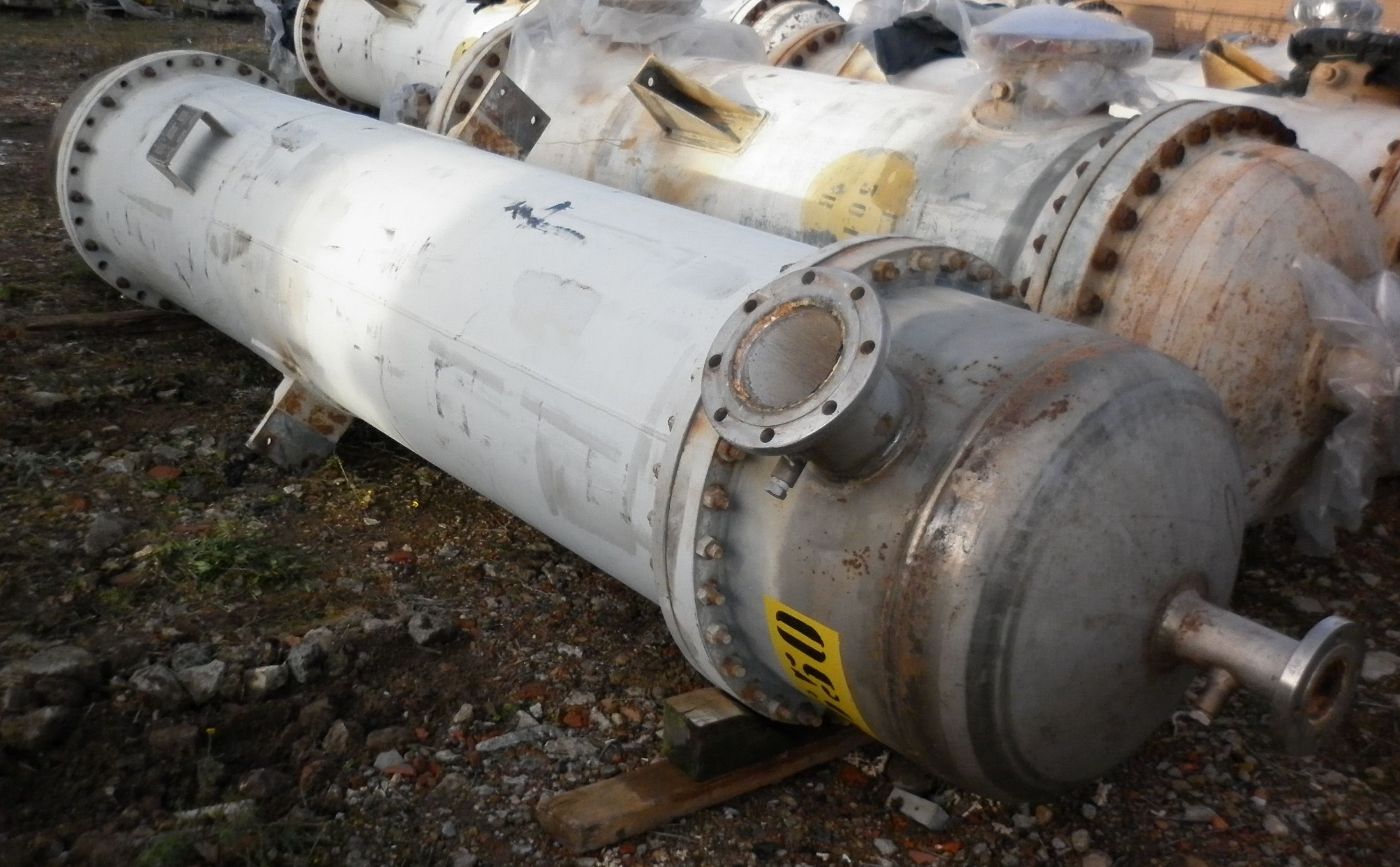 IPP# 220360, 100 m² (1,076 ft²)  Stainless Steel 316 Shell and Tube Heat Exchanger For Sale