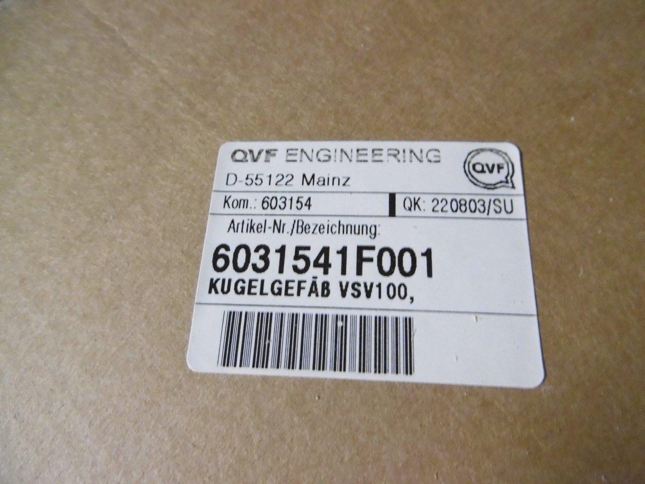 Unused Glasslined QVF VSV100 Tank - IPP# 220463