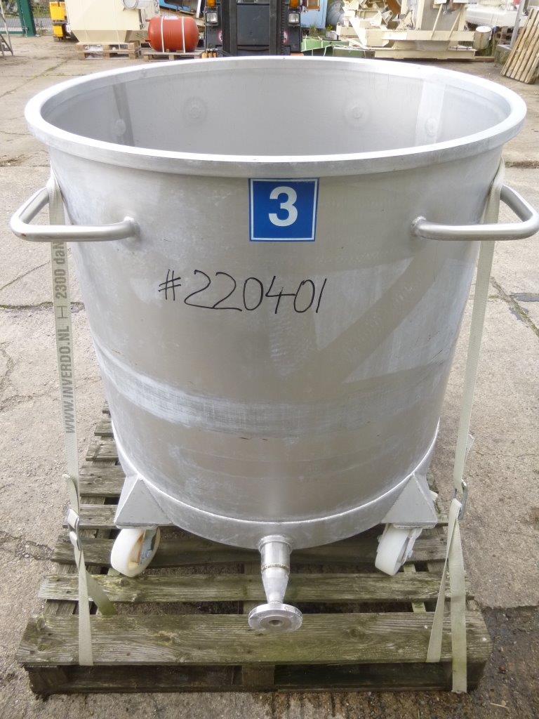 IPP# 220401, 600 L (158.5 gallons)  Stainless Steel Austentic  Tank For Sale