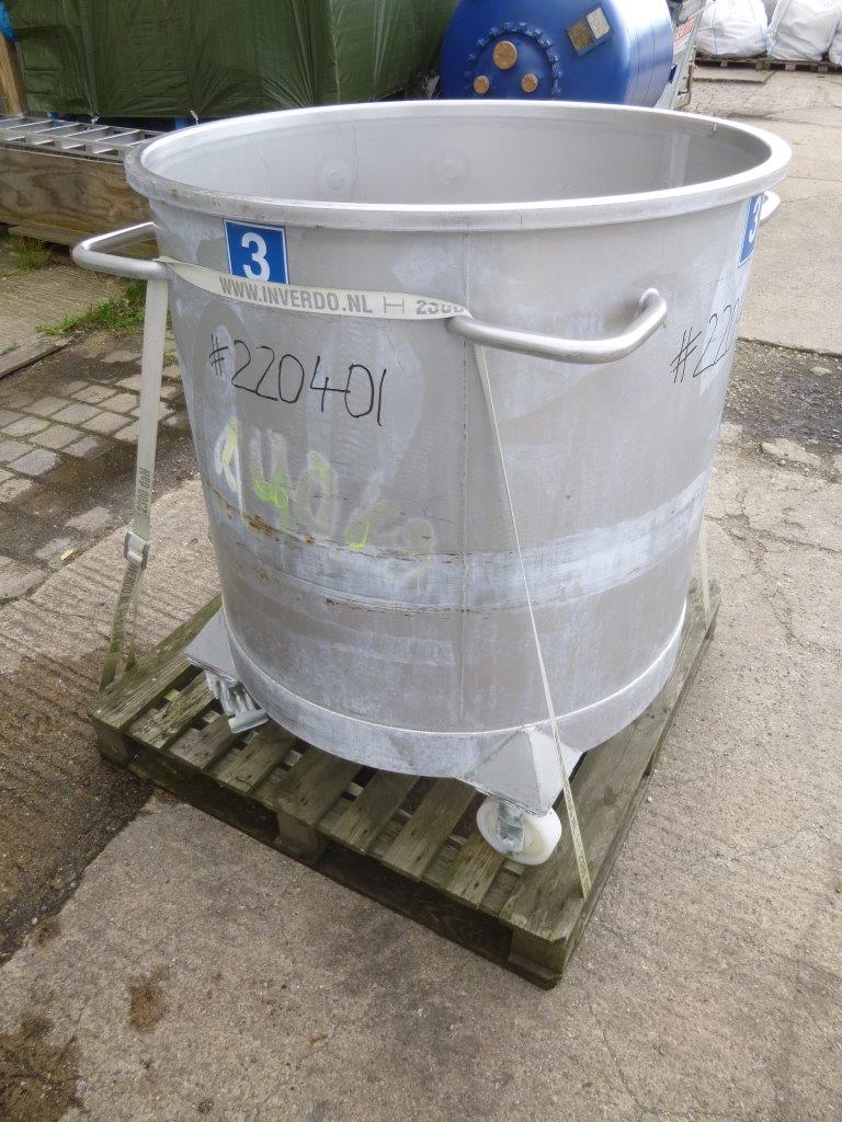 IPP# 220401, 600 L (158.5 gallons)  Stainless Steel Austentic  Tank For Sale