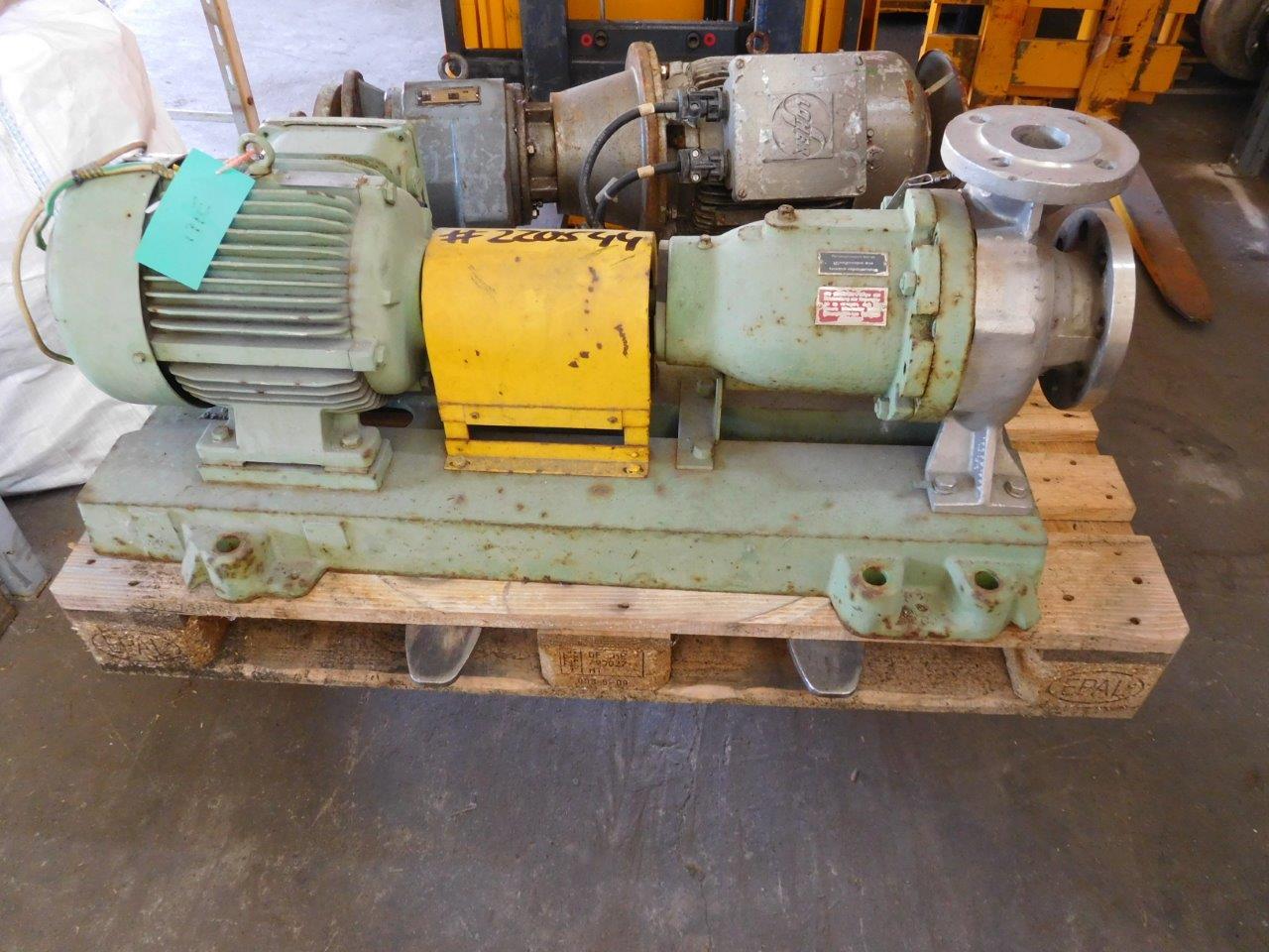 IPP# 220544, 20 m3/h (88.1 GPM)  Stainless Steel Austentic Centrifugal Pump For Sale