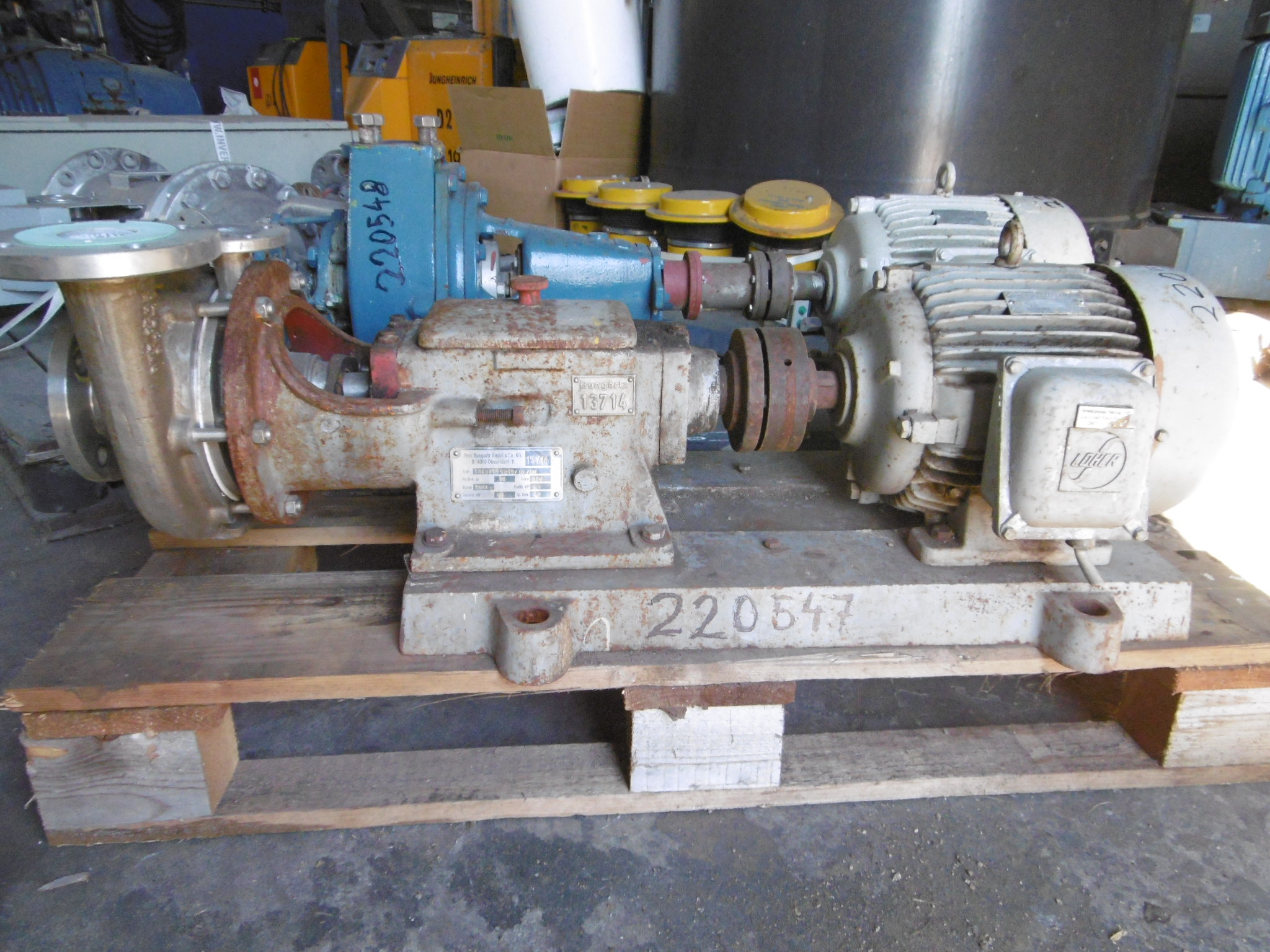 IPP# 220547, 12 m3/h (52.8 GPM)  Stainless Steel Other Centrifugal Pump For Sale