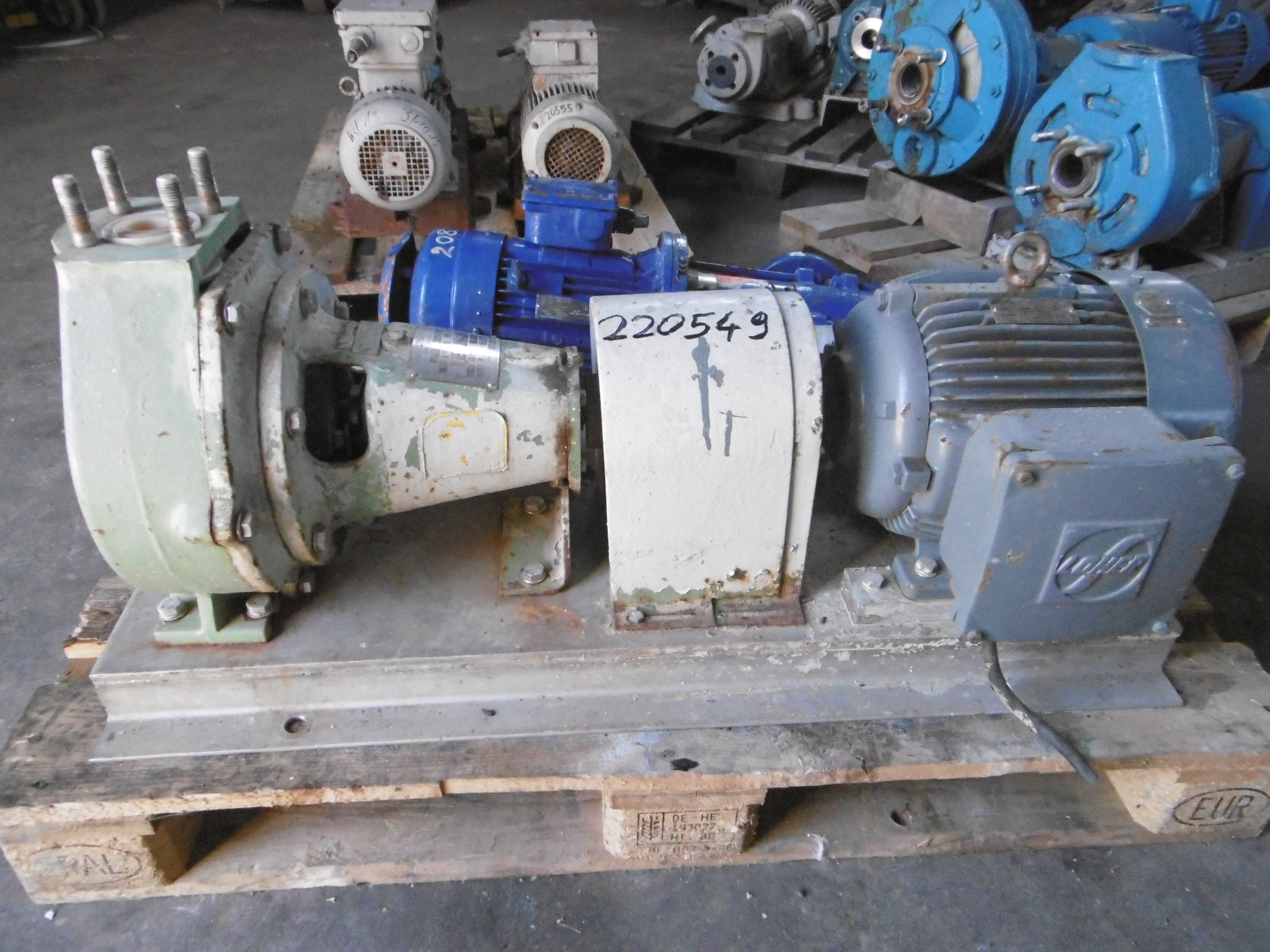 IPP# 220549, 8 m3/h (35.2 GPM)  Plastic Centrifugal Pump For Sale