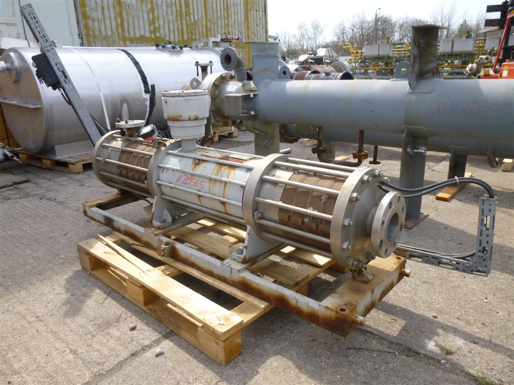 IPP# 220565, 13 m3/h (57.2 GPM)  Stainless Steel Austentic Centrifugal Pump For Sale