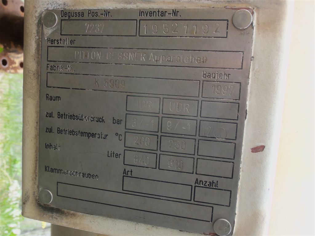 IPP# 220585,   Stainless Steel Austentic Rising/Falling Film Evaporator For Sale