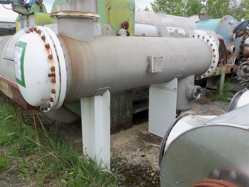 IPP# 220586, 35.4 m² (381 ft²)  Stainless Steel 321 Shell and Tube Heat Exchanger For Sale