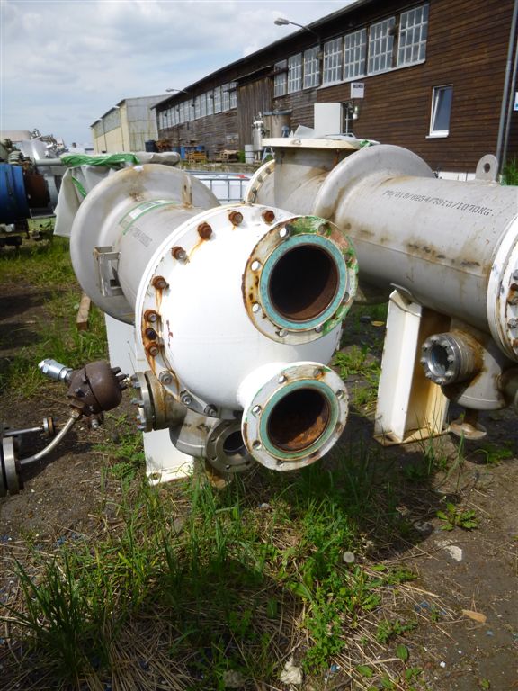 IPP# 220590, 23 m² (247.6 ft²)  Stainless Steel 321 Shell and Tube Heat Exchanger For Sale