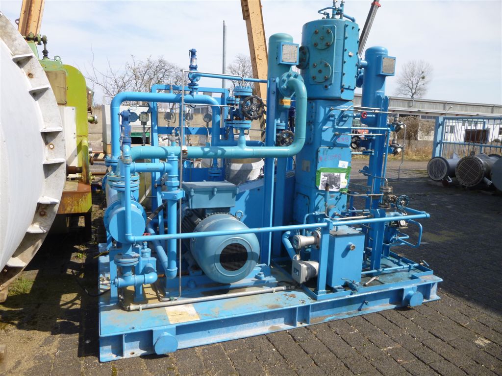 IPP# 220598, 650 m3/h (382.6 CFM)   Reciprocating Compressor For Sale