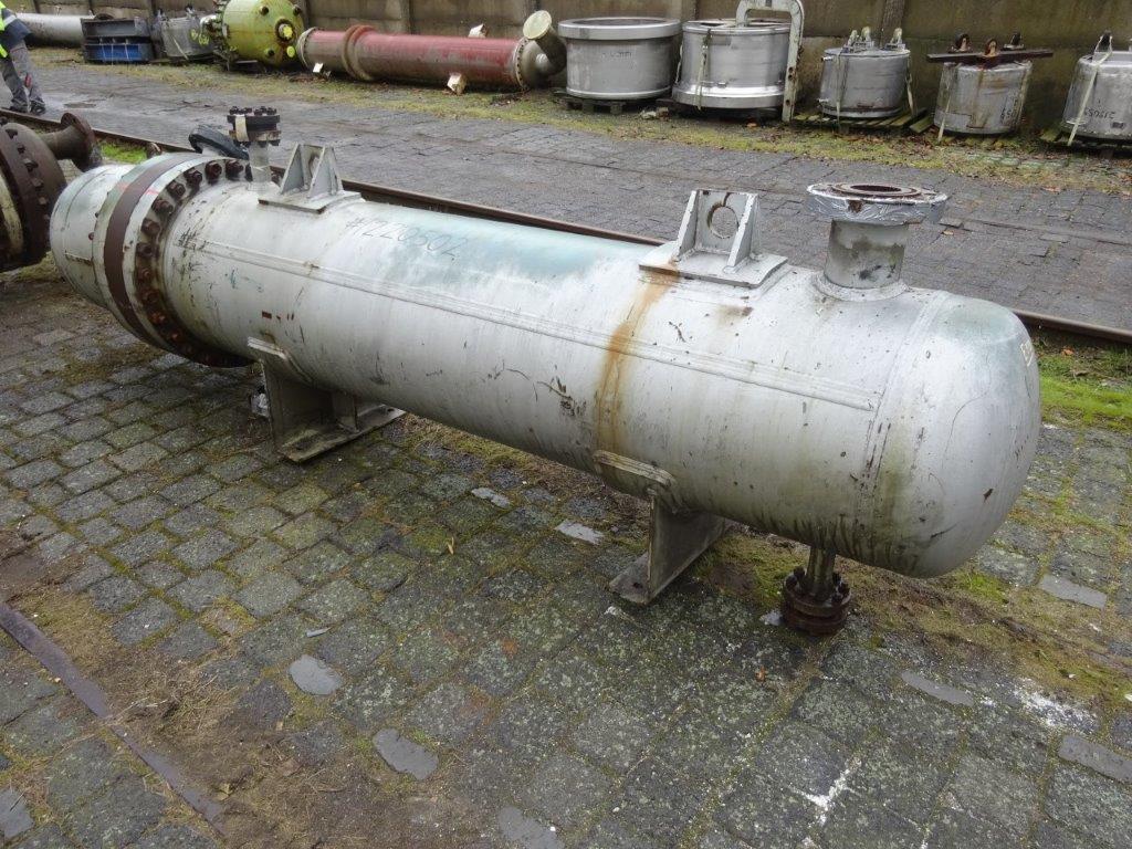 IPP# 220502, 25.3 m² (272.3 ft²)  Carbon Steel Shell and Tube Heat Exchanger For Sale