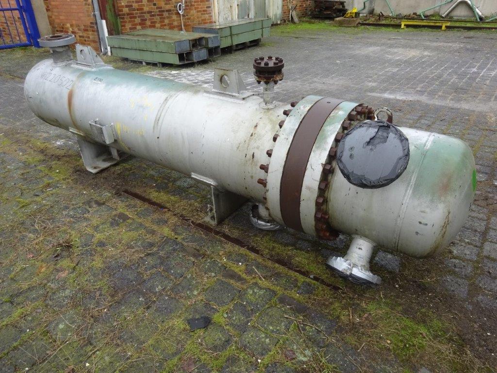 IPP# 220502, 25.3 m² (272.3 ft²)  Carbon Steel Shell and Tube Heat Exchanger For Sale