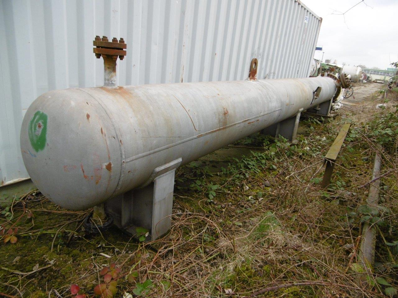 IPP# 220528, 109 m² (1,173 ft²)  Carbon Steel Shell and Tube Heat Exchanger For Sale