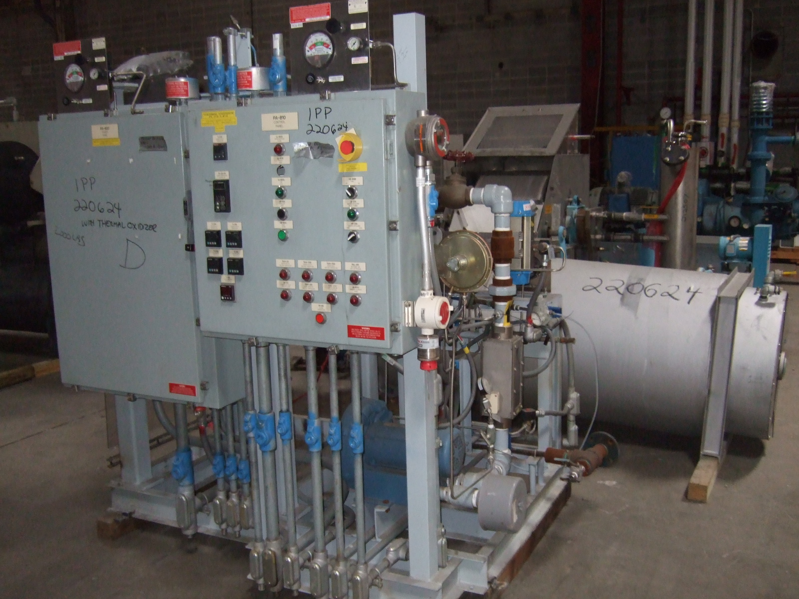 IPP# 220624, 252,000 BTU/h (99 HP)  Carbon Steel  Incinerator For Sale