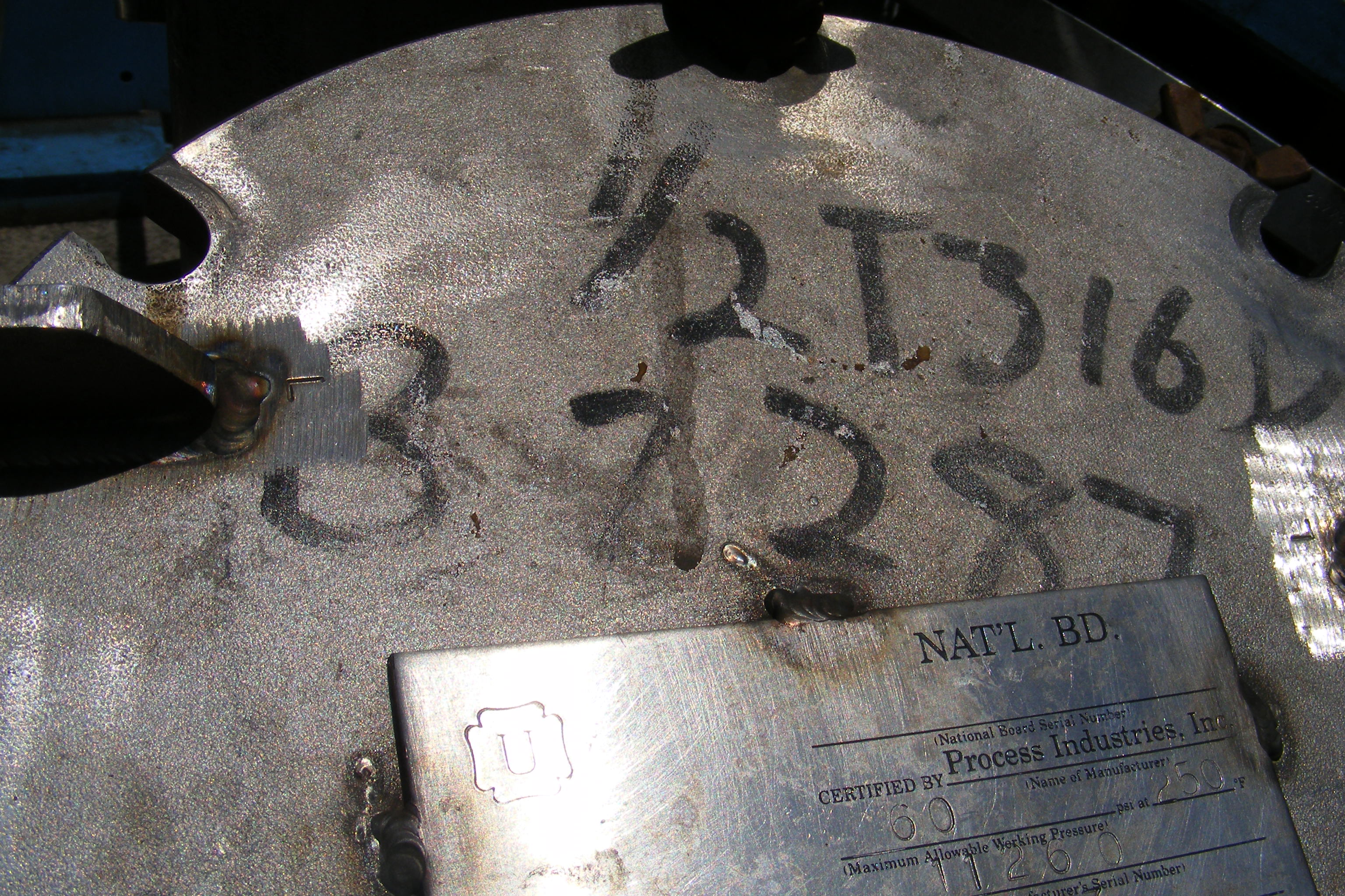   Tank 189.3 L (50 gallons) Stainless Steel 304 For Sale - IPP# 220634