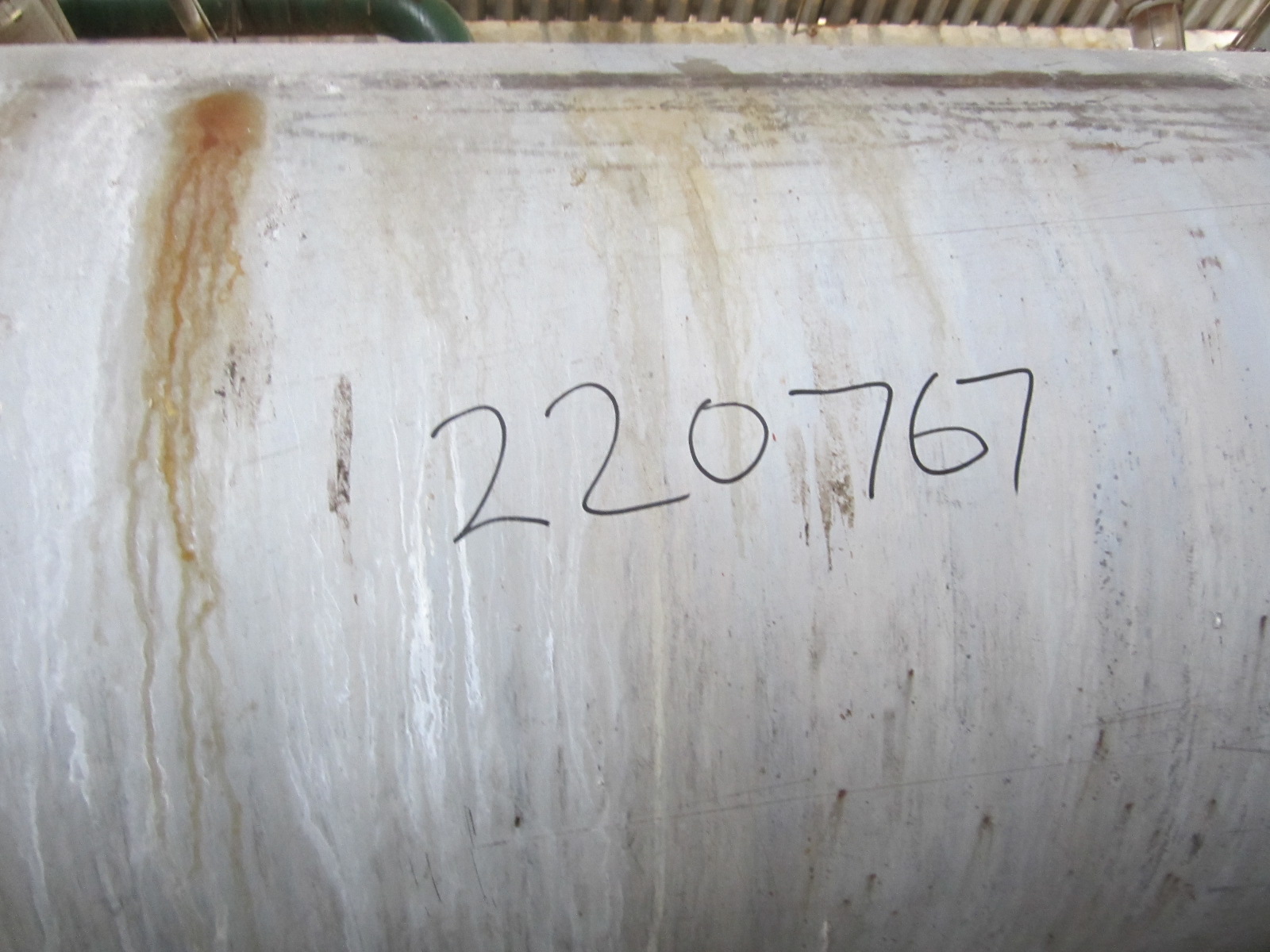 IPP# 220767, 116.3 m² (1,252 ft²)  Stainless Steel 321 Shell and Tube Heat Exchanger For Sale