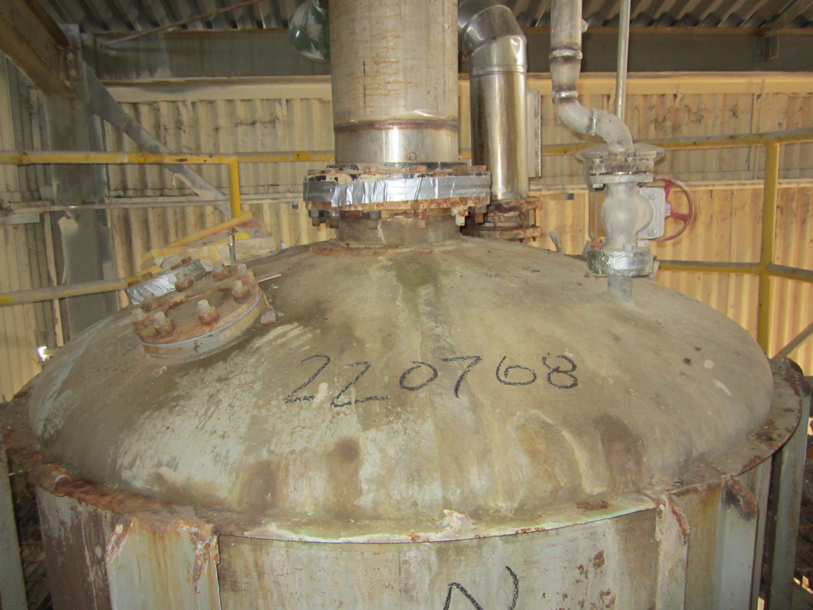 IPP# 220768, 11,356 L (3,000 gallons)  Stainless Steel 321  Tank For Sale