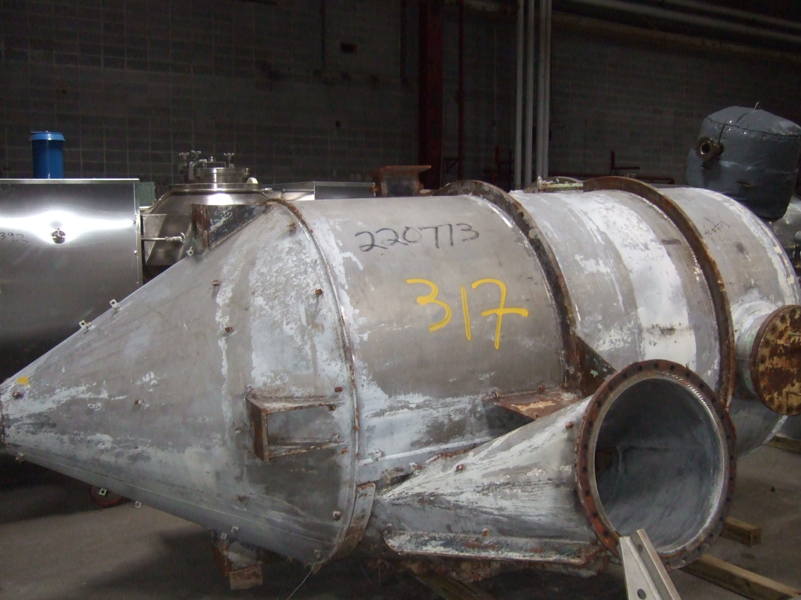 IPP# 220773, 7,192 L (1,900 gallons)  Stainless Steel 316  Tank For Sale