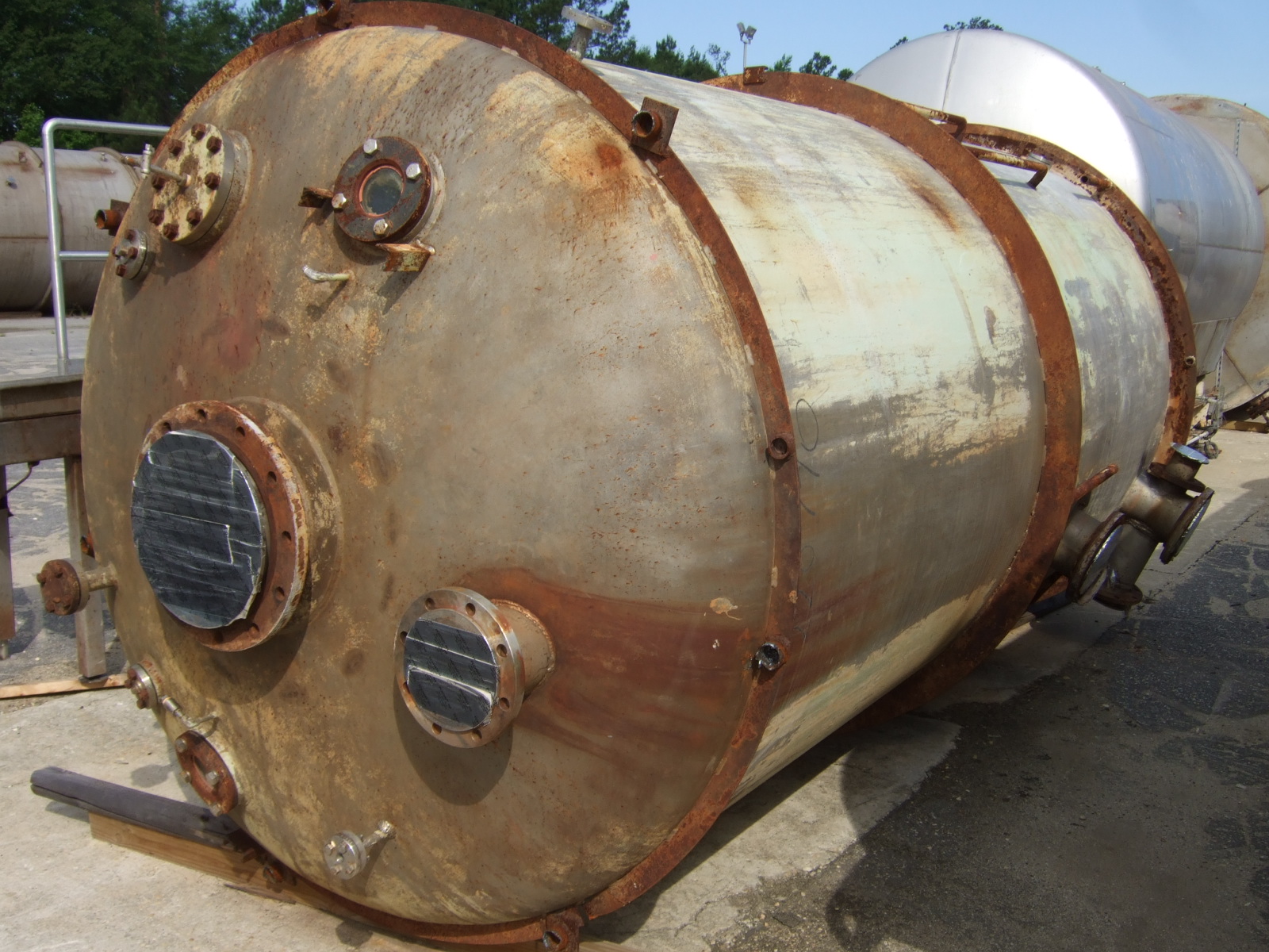 IPP# 220770, 13,249 L (3,500 gallons)  Stainless Steel 321  Tank For Sale