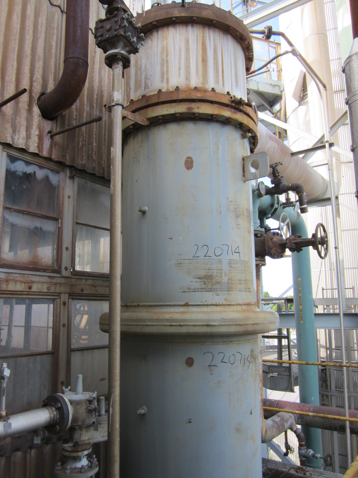 IPP# 220714, 268.4 m² (2,889 ft²)  Stainless Steel 304 Shell and Tube Heat Exchanger For Sale