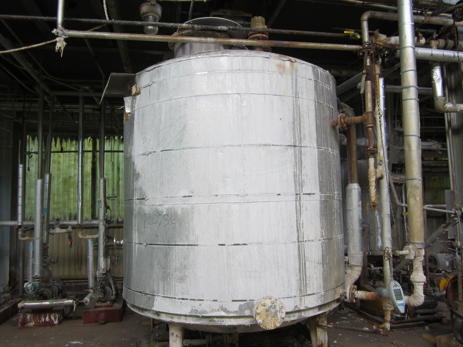 IPP# 220736, 7,571 L (2,000 gallons)  Stainless Steel 316  Tank For Sale