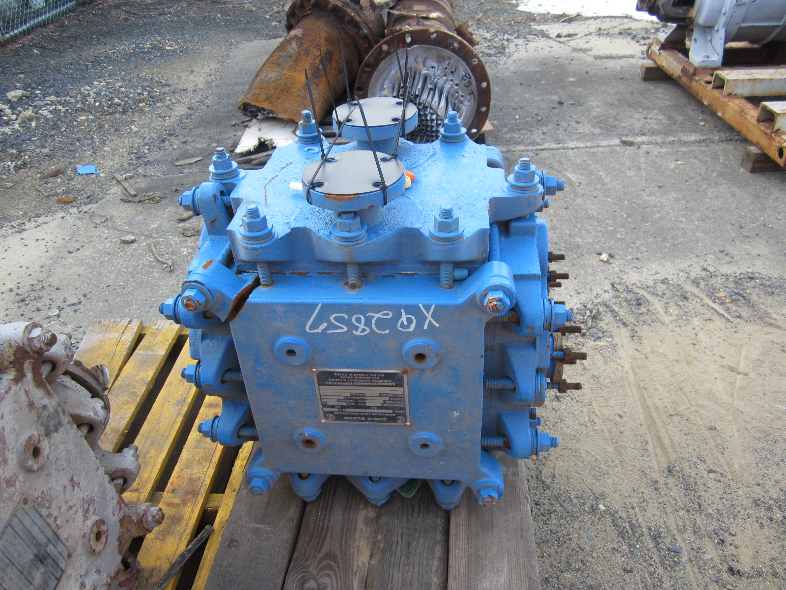 Unused Block Heat Exchanger 4.2 m² (45 ft²) Graphite For Sale - IPP# 221069