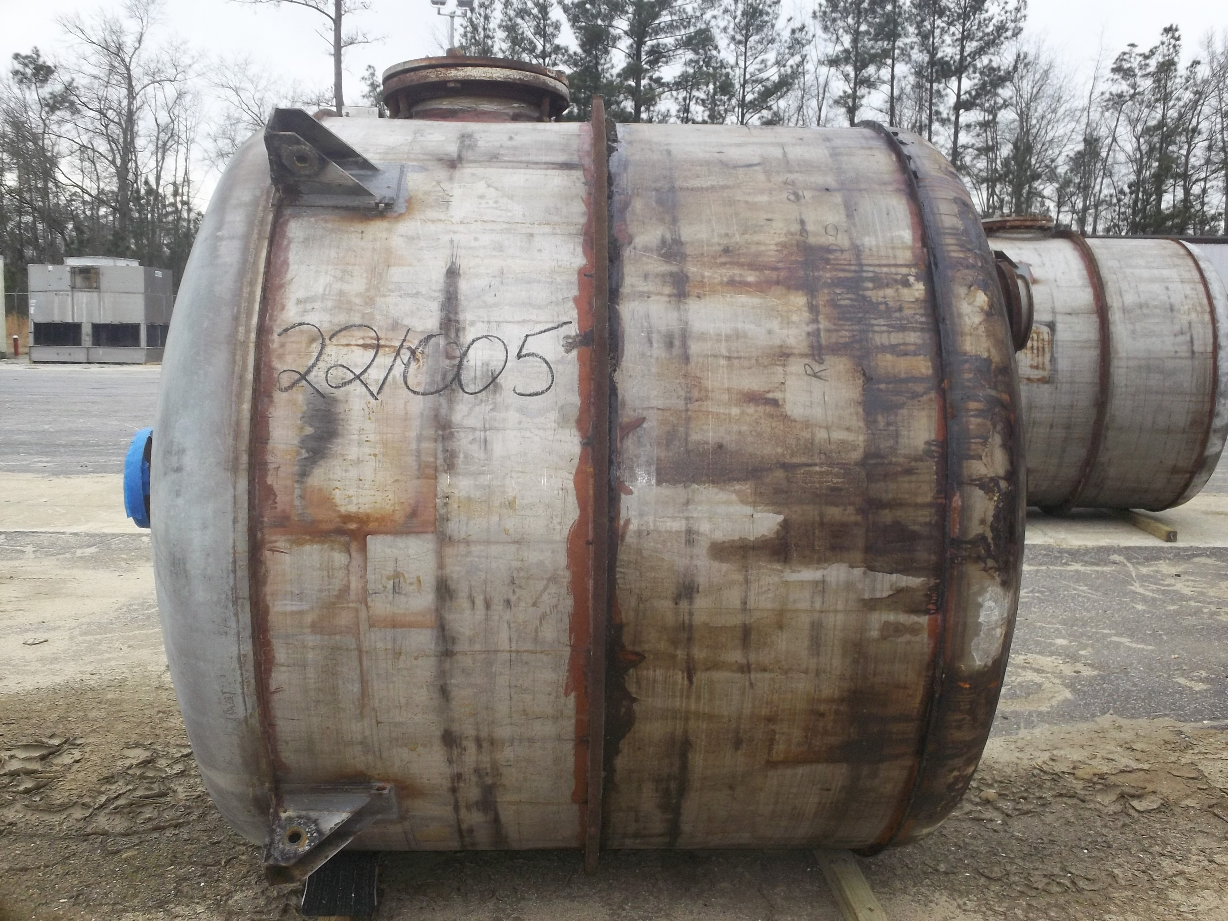 IPP# 221005, 9,842 L (2,600 gallons)  Stainless Steel 304  Tank For Sale