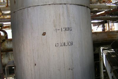 IPP# 221038, 123.5 m² (1,329 ft²)  Stainless Steel 304 Shell and Tube Heat Exchanger For Sale