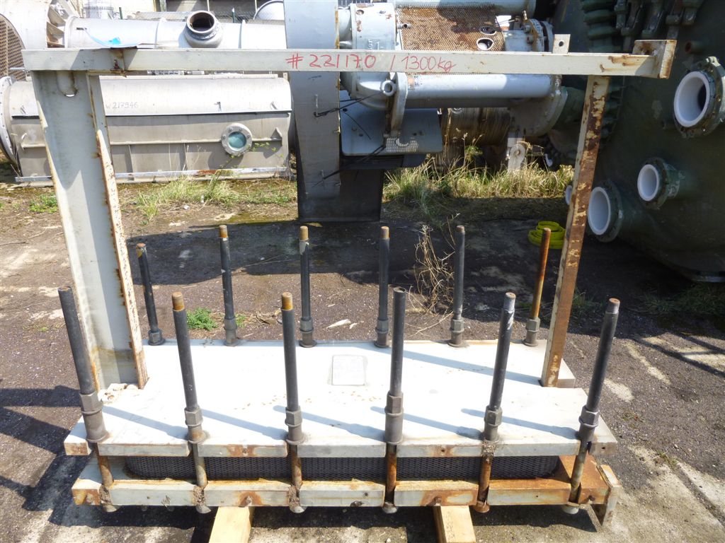 IPP# 221170, 36.3 m² (390.7 ft²)  Stainless Steel 316 Plate and Frame Heat Exchanger For Sale