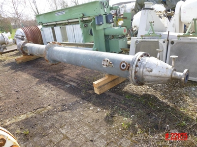 IPP# 221175, 97 m² (1,044 ft²)  Stainless Steel 316 Shell and Tube Heat Exchanger For Sale