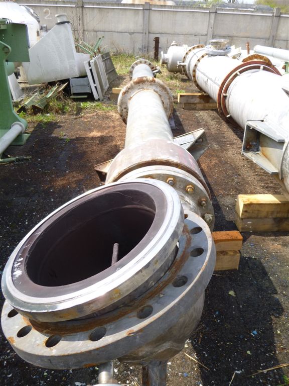 IPP# 221175, 97 m² (1,044 ft²)  Stainless Steel 316 Shell and Tube Heat Exchanger For Sale