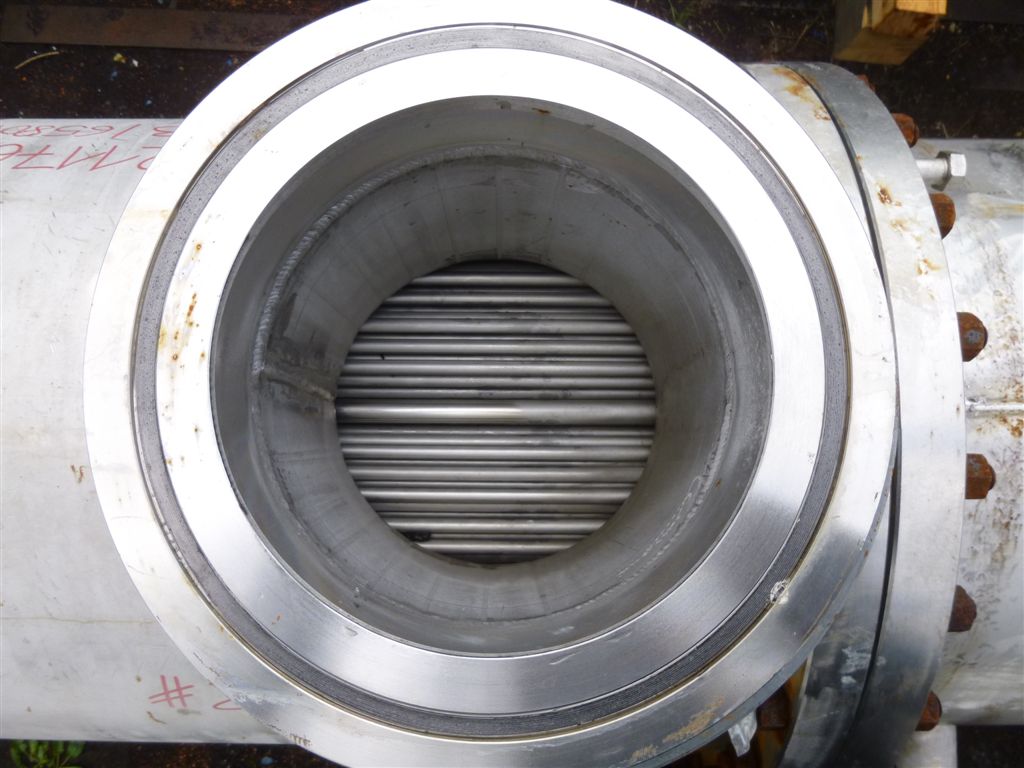 IPP# 221176, 251 m² (2,702 ft²)  Stainless Steel 316 Shell and Tube Heat Exchanger For Sale