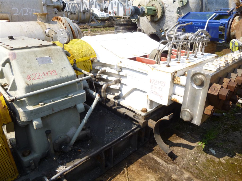 IPP# 221179, 25 m3/h (110.1 GPM)  Stainless Steel 316 Reciprocating Pump For Sale