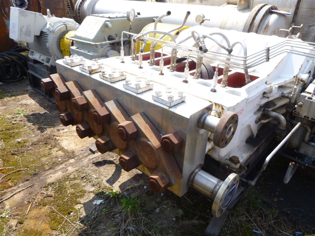 IPP# 221179, 25 m3/h (110.1 GPM)  Stainless Steel 316 Reciprocating Pump For Sale