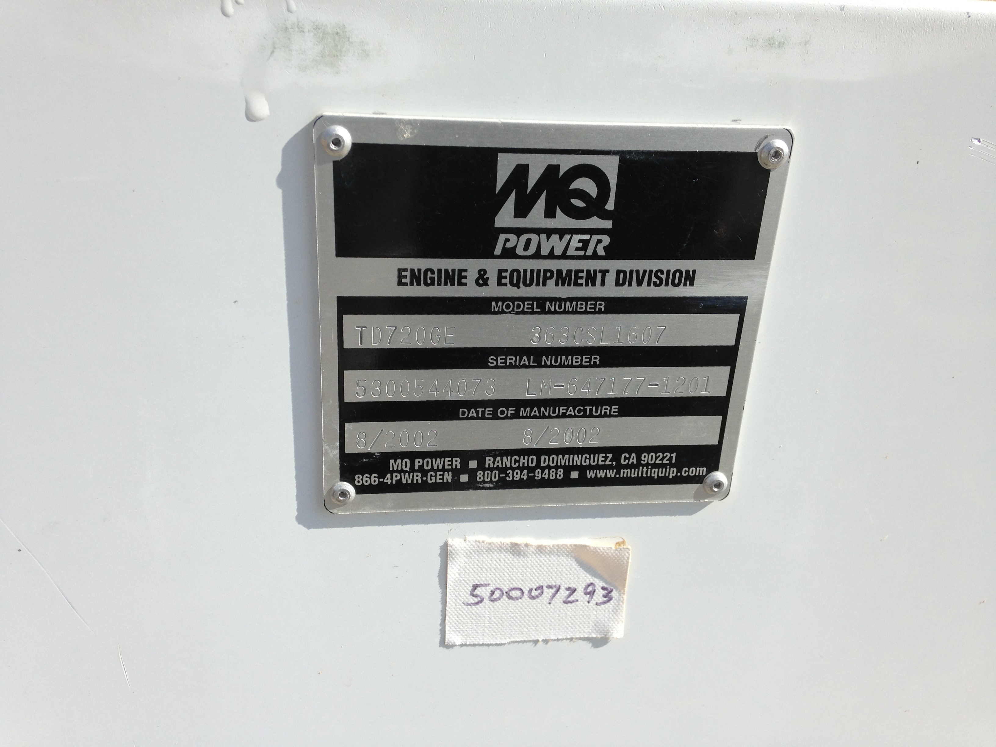 IPP# 221286, 0.14 MW  Carbon Steel  Power Generator For Sale