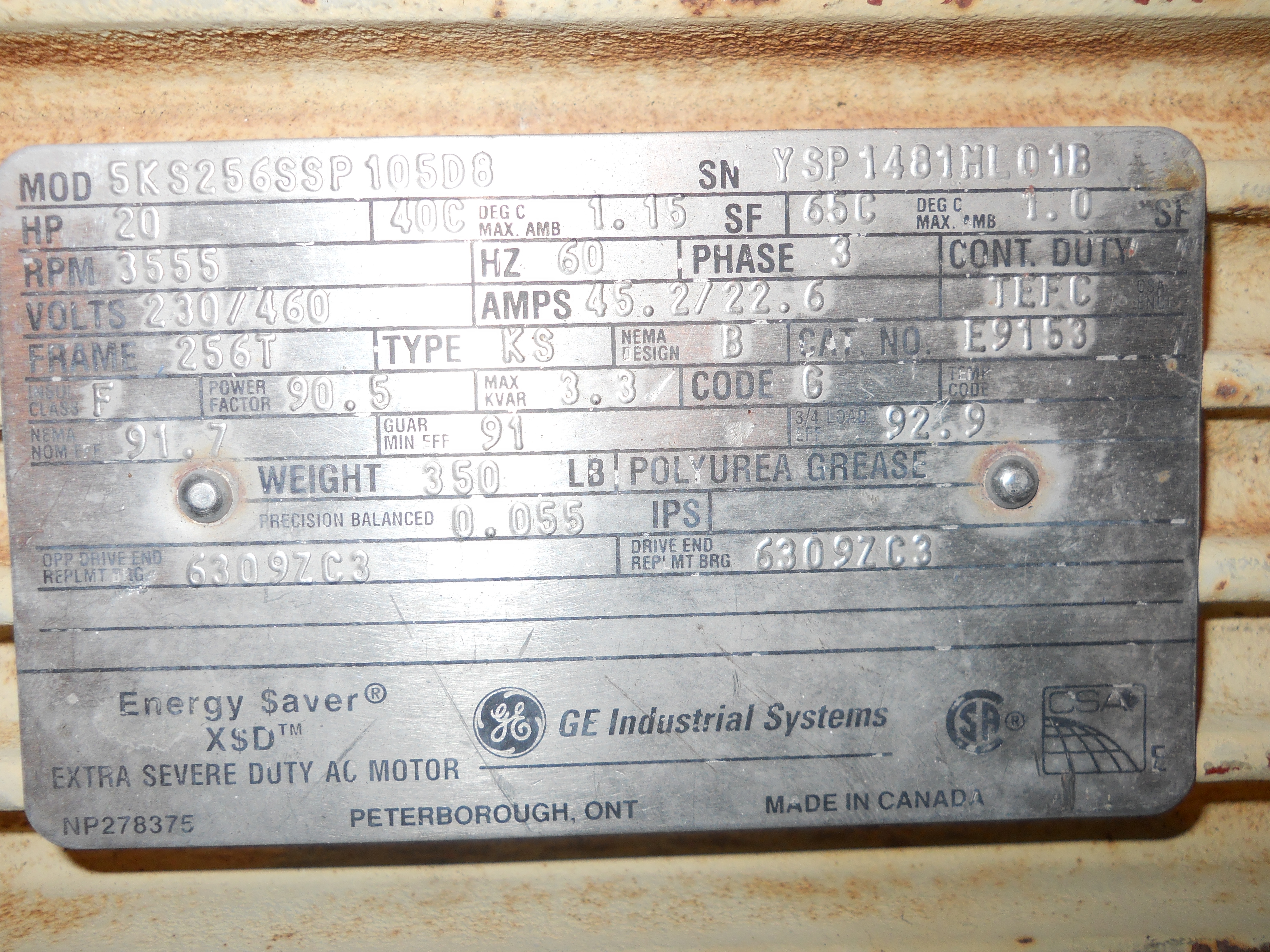  Centrifugal Pump 36.3 m3/h (160 GPM) Stainless Steel 316 For Sale - IPP# 221288
