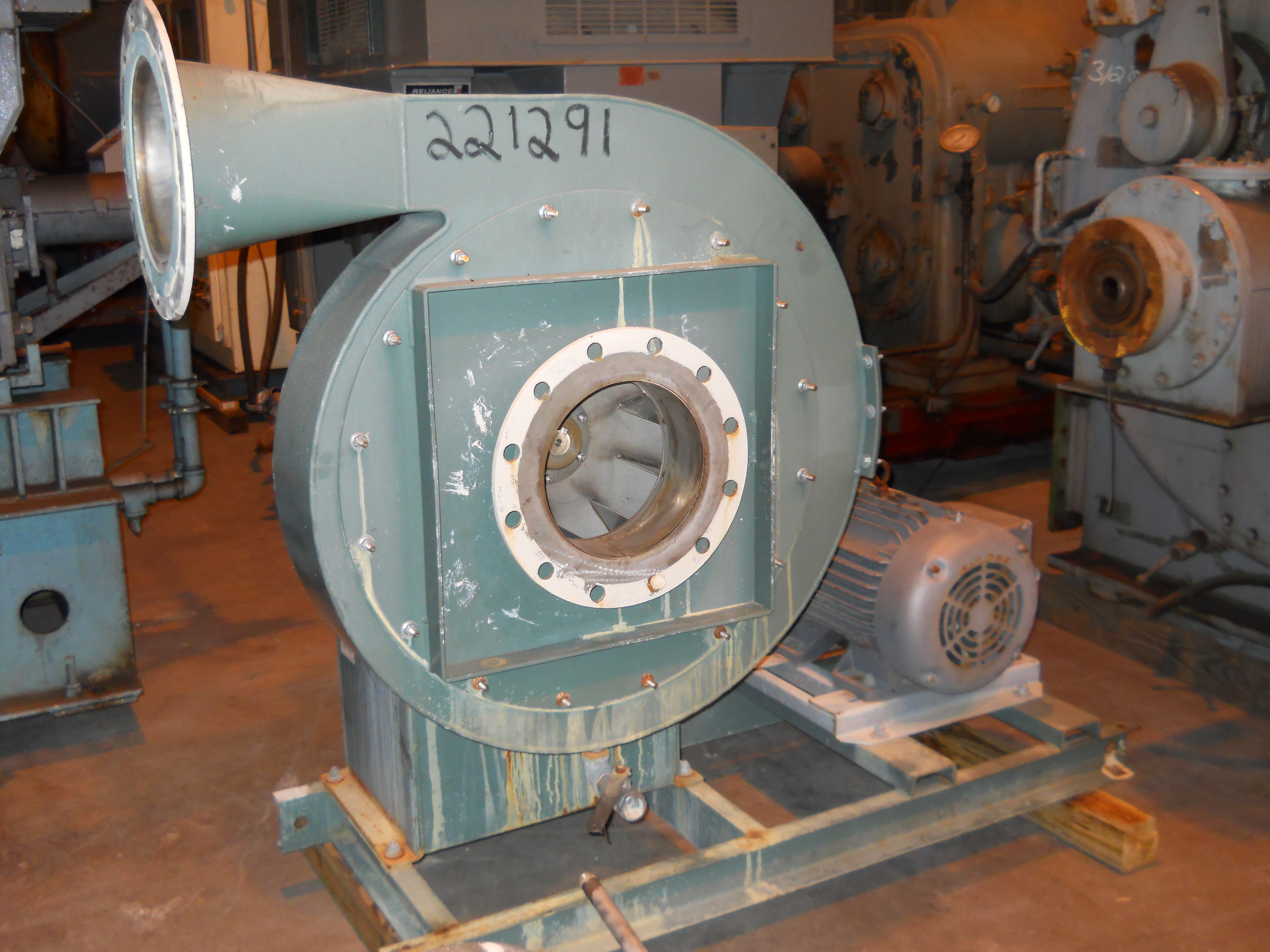   Blower 5,100 m3/h (3,000 CFM) Stainless Steel 304 For Sale - IPP# 221291