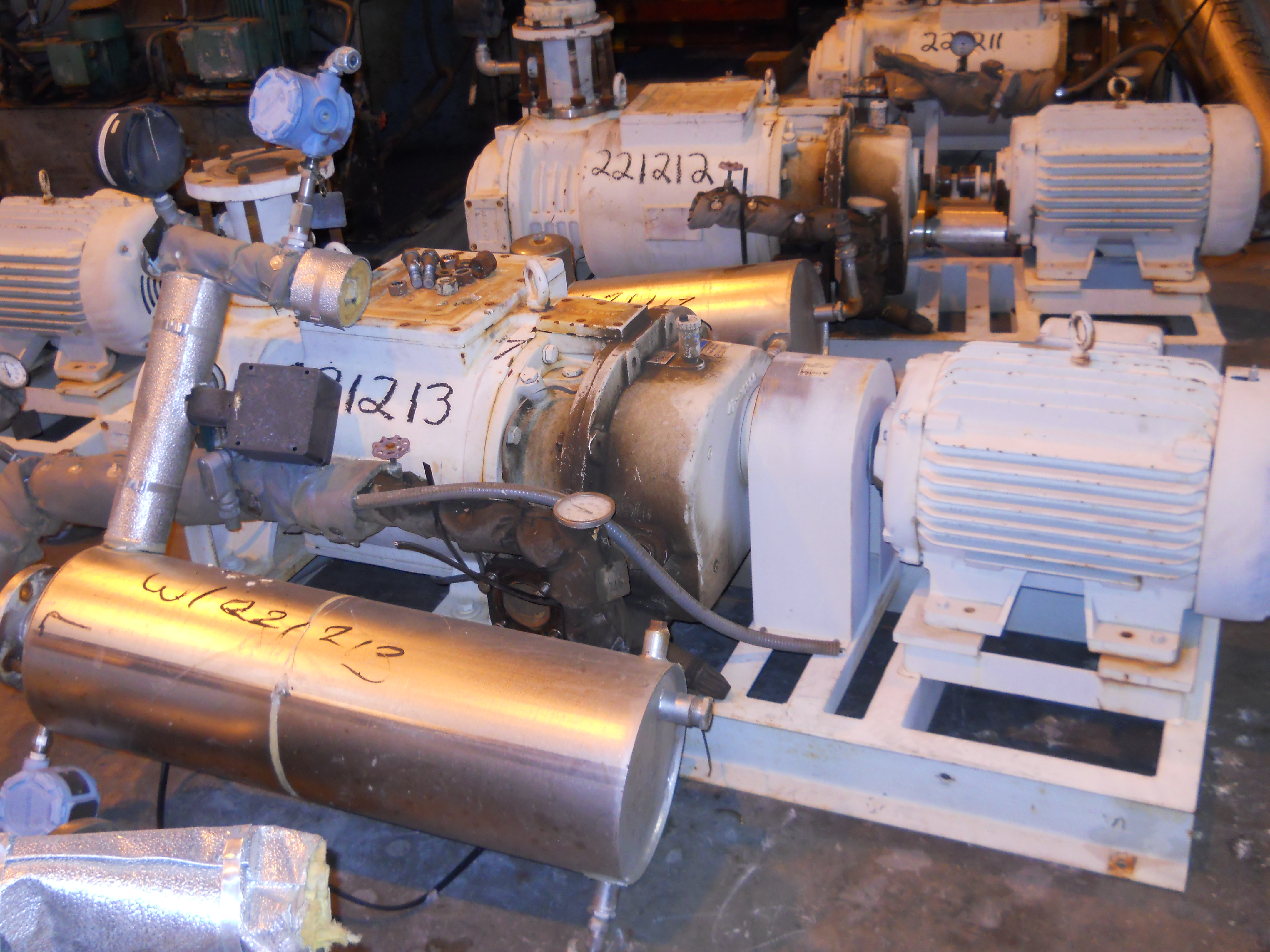 IPP# 221213, 779.8 m3/h (459 CFM)  Carbon Steel  Pump-Vacuum For Sale